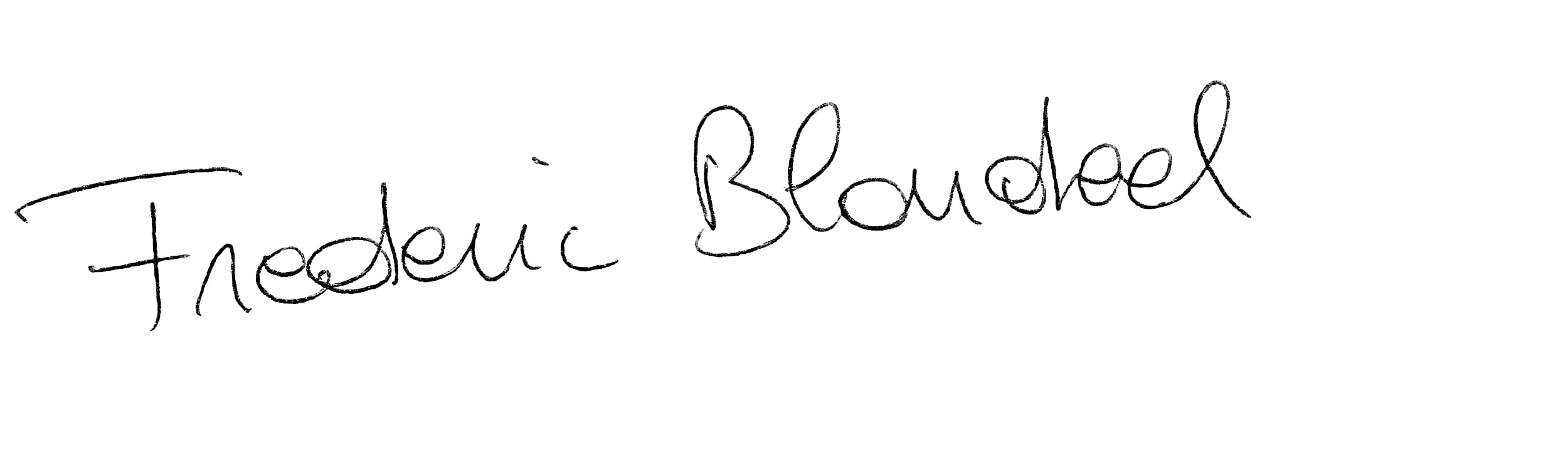 Frederic Blondeel chocolatier